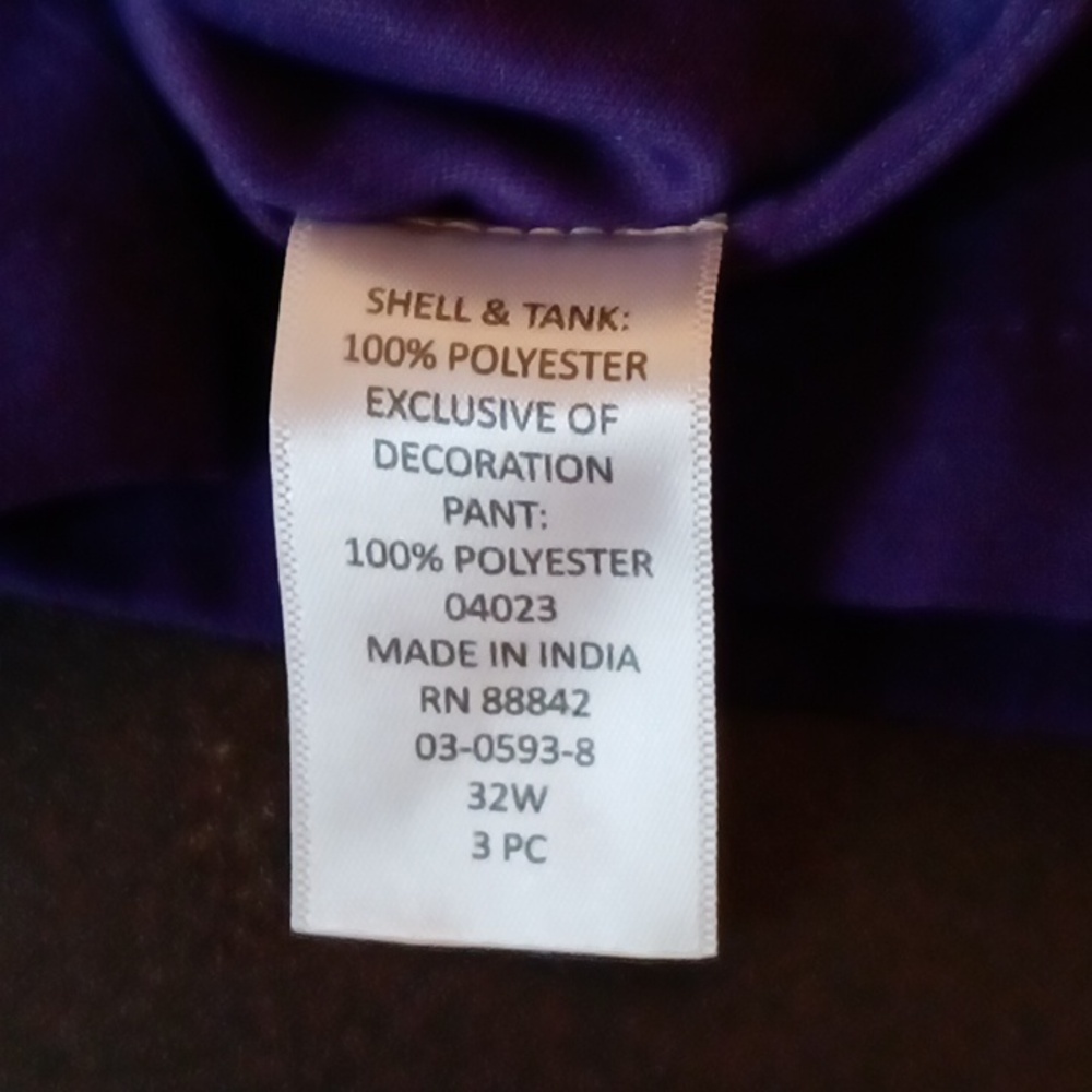 Roaman's two piece fully lined pants suit - Picture 6 of 6